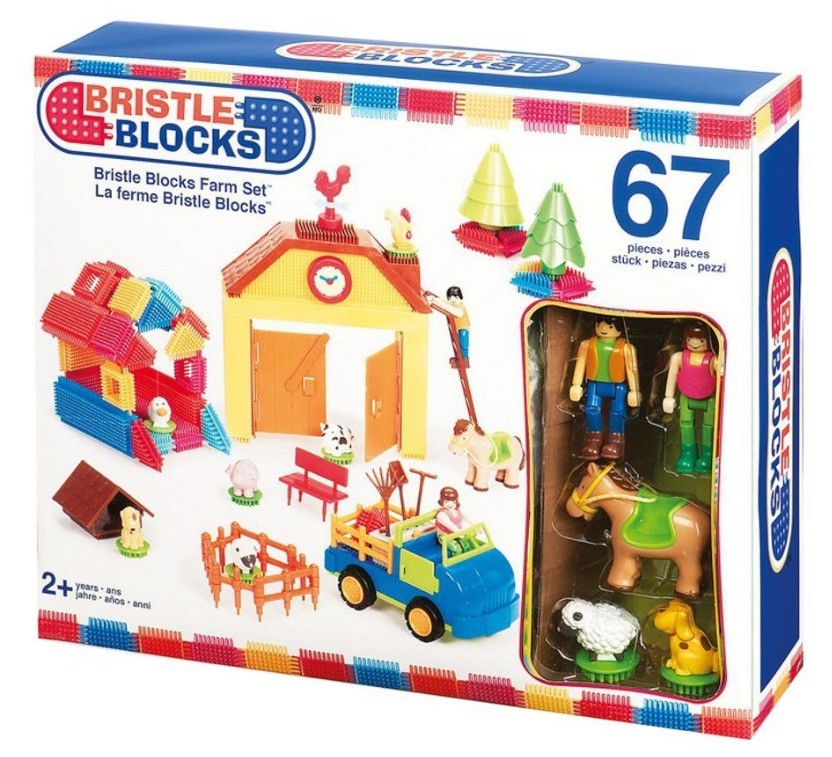 Bristle Bloks 3098 Tüskeépítő Farm 67 db