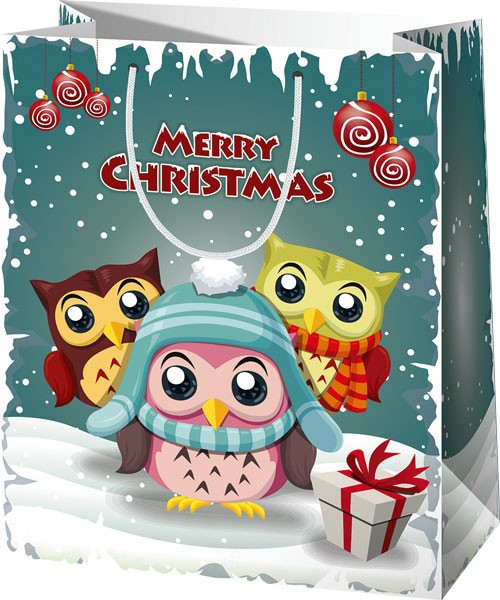 Díszzacskó nagy, karácsony