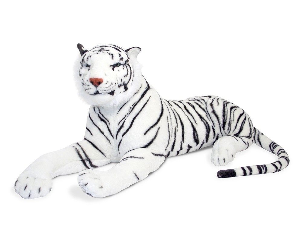 Melissa & Doug 13979 Plüss fehér tigris