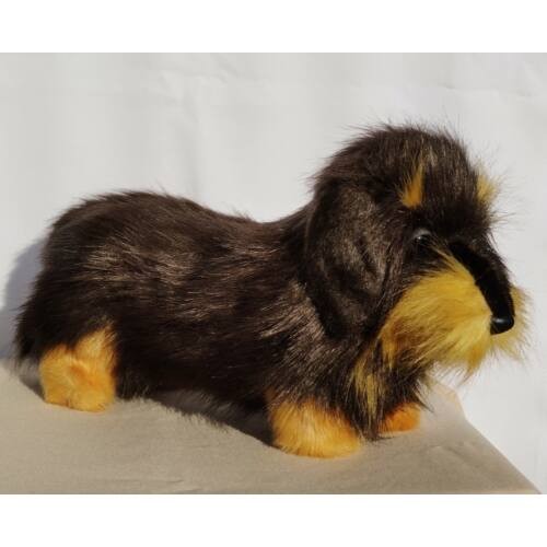 Plüss Szálkás szőrű Tacskó  45cm