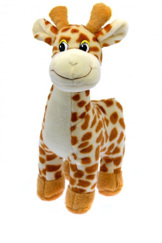 Plüss zsiráf, álló, 32 cm